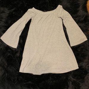 Off the shoulder dress